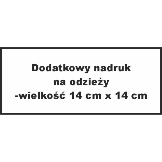 Dodatkowy nadruk na odzieży